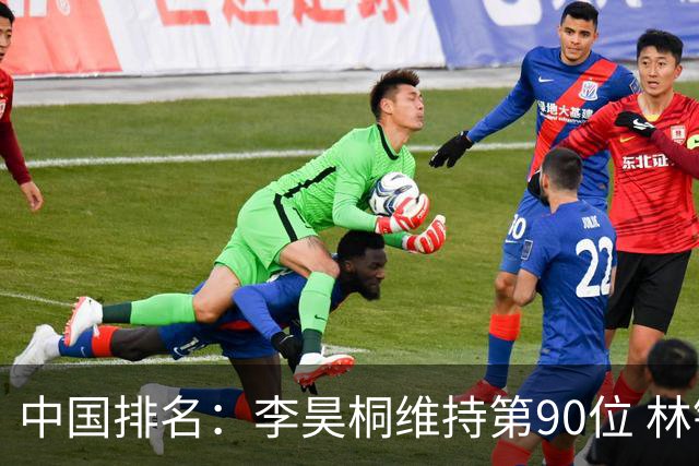 中国排名：李昊桐维持第90位 林钰鑫大幅提升